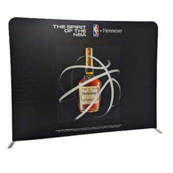 24Hr Express Ship- Replacement Graphics Double Sided 10'W x 8'H EuroFit Tension Fabric Slip on cover