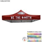 10' Premium Tent Canopy only, Full Bleed Dye-Sublimation