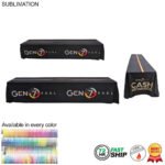 Sublimated Table Cloth for 12' table (or 2 x 6' tables combined), Closed back