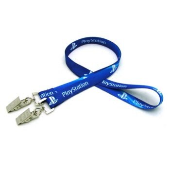 5/8" Digitally Sublimated Lanyard w/ Double Standard Attachment