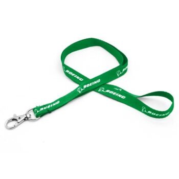 1/2" Silkscreened Flat Lanyard w/ Deluxe Swivel Hook