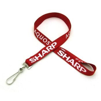 Silkscreened Flat Lanyard w/ Next Day Rush Service